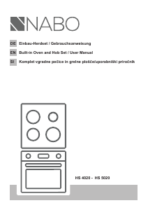 Bedienungsanleitung NABO HS 5020 Herd