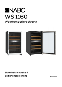 Bedienungsanleitung NABO WS 1160 Weinklimaschrank