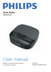 Bruksanvisning Philips TAR3555 Klockradio