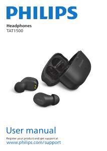 Handleiding Philips TAT1500BK Koptelefoon