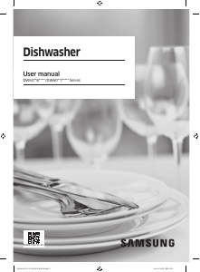 Manual Samsung DW60DG830FSL Dishwasher