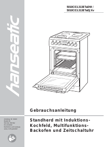 Bedienungsanleitung Hanseatic 5010CE3.313ETaDJXv Herd
