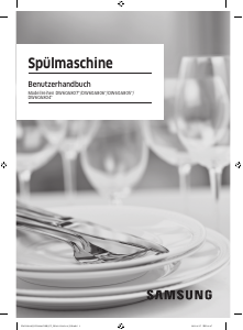 Bedienungsanleitung Samsung DW60A8070BB Geschirrspüler