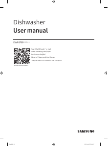 Bruksanvisning Samsung DW90F89T0U12AA Diskmaskin