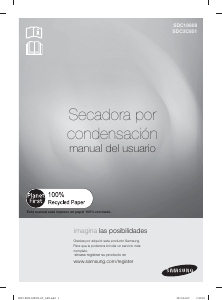 Manual de uso Samsung SDC3C851/XZS Secadora