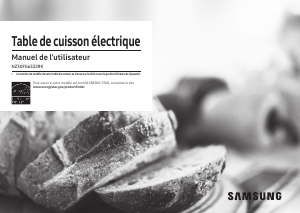 Mode d’emploi Samsung NZ30FG6332RKAA Table de cuisson