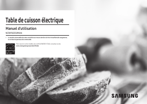 Mode d’emploi Samsung NZ30FG5332RKAA Table de cuisson