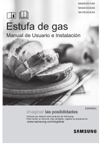 Manual de uso Samsung NA64D3030AS/AP Placa
