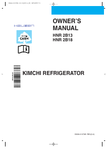 Bruksanvisning Samsung HNR2B18C/XAA Kimchikyl