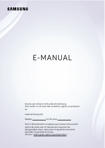 Manual de uso Samsung UN50CU7090P Televisor de LED