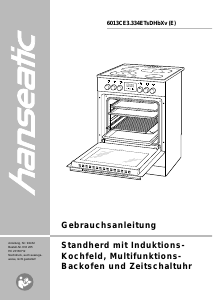 Bedienungsanleitung Hanseatic 6013CE3.334ETsDHbXv Herd