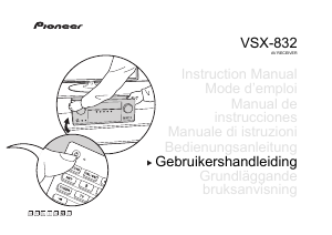 Handleiding Pioneer VSX-832 Receiver