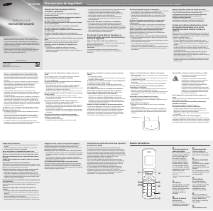 Manual de uso Samsung GT-E1195L Teléfono móvil
