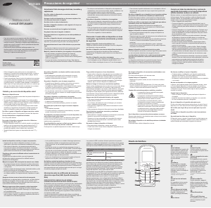 Manual de uso Samsung GT-E1205I Teléfono móvil
