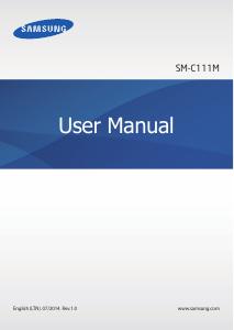 Manual Samsung SM-C111M Mobile Phone