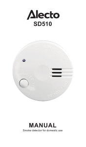 Manual Alecto SD510 Smoke Detector