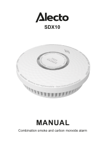 Manual Alecto SDX10 Smoke Detector