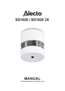 Käyttöohje Alecto SD1020 Savunilmaisin