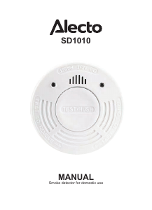 Manual Alecto SD1010 Smoke Detector