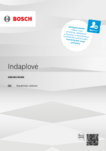 Vadovas Bosch SMU4ECW28E Indaplovė