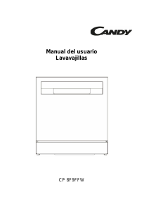 Manual de uso Candy CP 8F9FFA-12 Lavavajillas