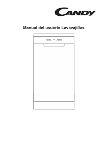 Manual de uso Candy CDPH 2D1047S-12 Lavavajillas
