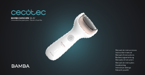 Manual Cecotec SkinCare Silky Remoção de calo