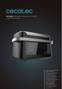 Manuale Cecotec Cecofry Advance 10000 Full Vision Friggitrice