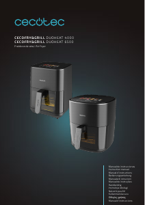 Manuale Cecotec Cecofry&Grill 6500 Friggitrice