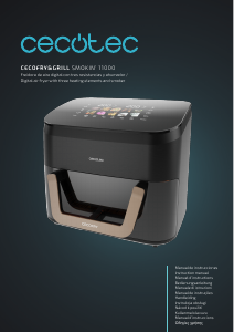 Εγχειρίδιο Cecotec Cecofry&Grill Smokin 11000 Plus Φριτέζα
