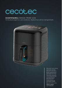 Εγχειρίδιο Cecotec Cecofry&Grill SmokinPrime 4000 Φριτέζα