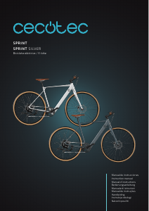 Bedienungsanleitung Cecotec Bicicleta eléctrica Sprint Elektrofahrrad