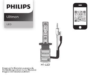 Használati útmutató Philips LUM11258U60B2X2 Ultinon Fényszóró