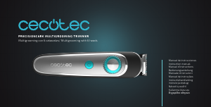 Manual de uso Cecotec PrecisionCare Multigrooming Trimmer Cortapelos