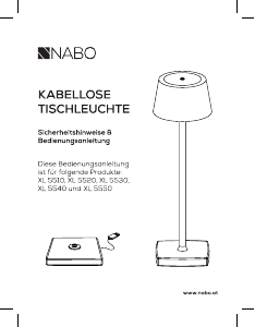 Bedienungsanleitung NABO XL 5550 Leuchte