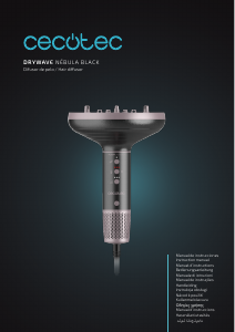 Használati útmutató Cecotec DryWave Hajszárító