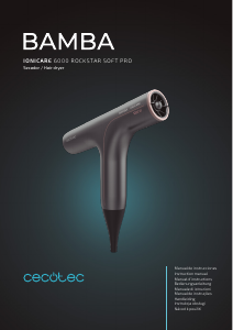Manuale Cecotec IoniCare 6000 Rockstar Soft Pr Asciugacapelli