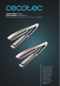 Bruksanvisning Cecotec Lisse Plasma Sensor Black Plattång