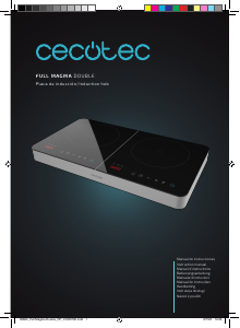 Manuál Cecotec Full Magma Double Varná deska