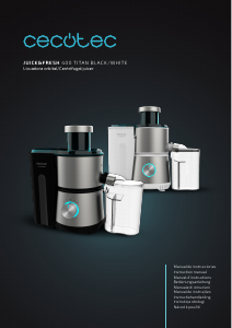 Manual Cecotec Juice&Fresh 400 Titan Centrifugadora