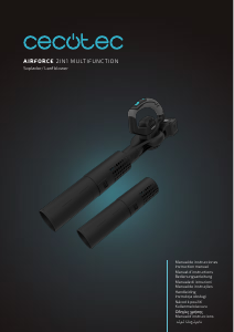 Manuál Cecotec AirForce 2in1 MultiFunction Fukar na listí