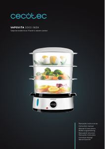 Bedienungsanleitung Cecotec Vapovita 3000 Inox Dampfkocher