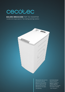 Instrukcja Cecotec Bolero DressCode Top 750 Inverter Pralka