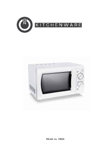 Brugsanvisning On Kitchenware 10824 Mikroovn