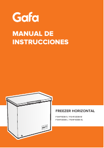 Manual de uso Gafa FGHF200B-M Congelador