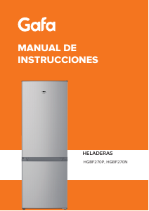 Manual de uso Gafa HGBF270P Frigorífico combinado