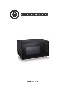 Brugsanvisning On Kitchenware 10825 Mikroovn