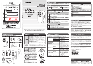 説明書 イズミ KC-NR525 ファブリックシェーバー