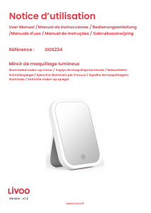 Bedienungsanleitung Livoo DOS224P Spiegel