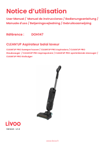 Manuale Livoo DOH147V Aspirapolvere
